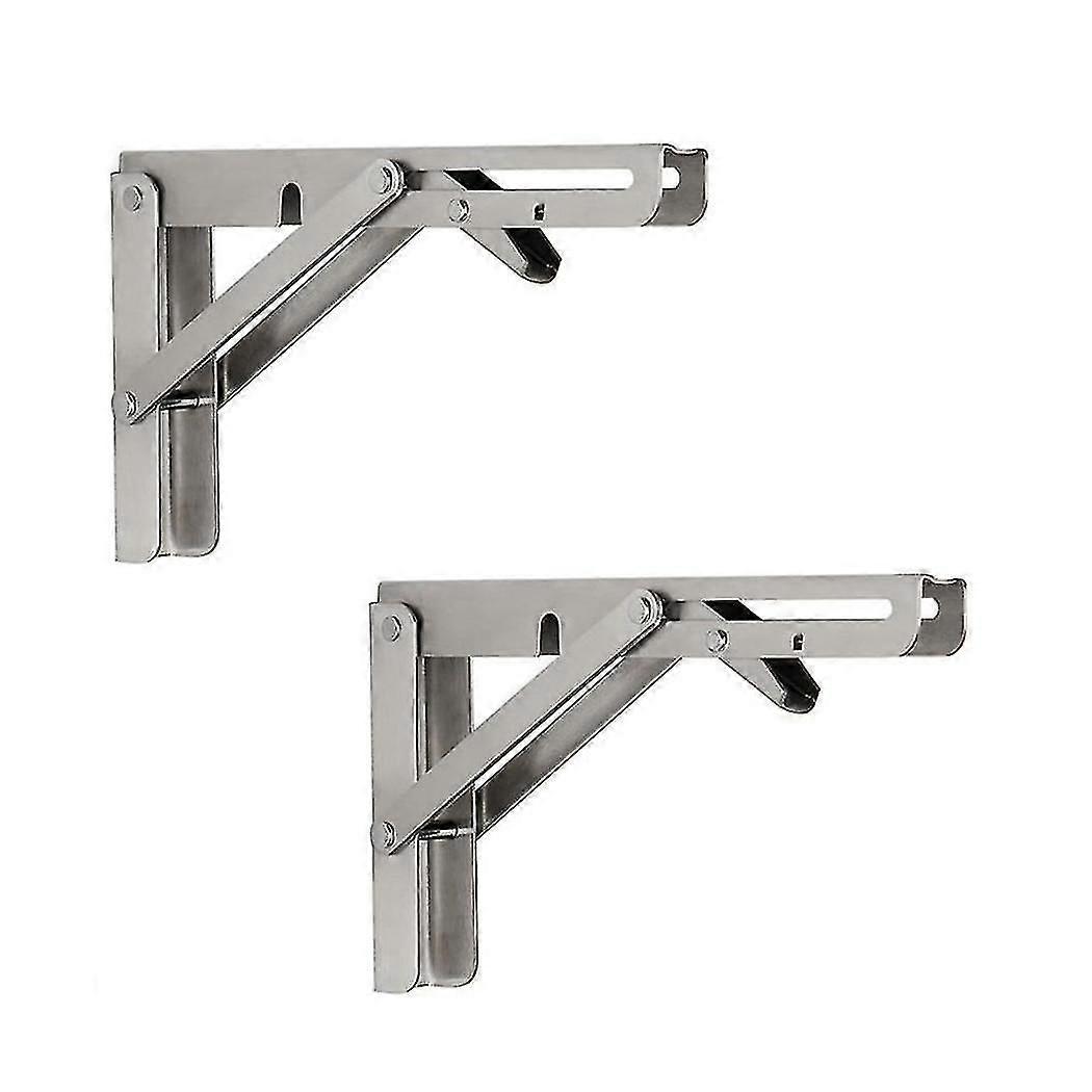 Stainless Steel Folding Triangular Wall Bracket