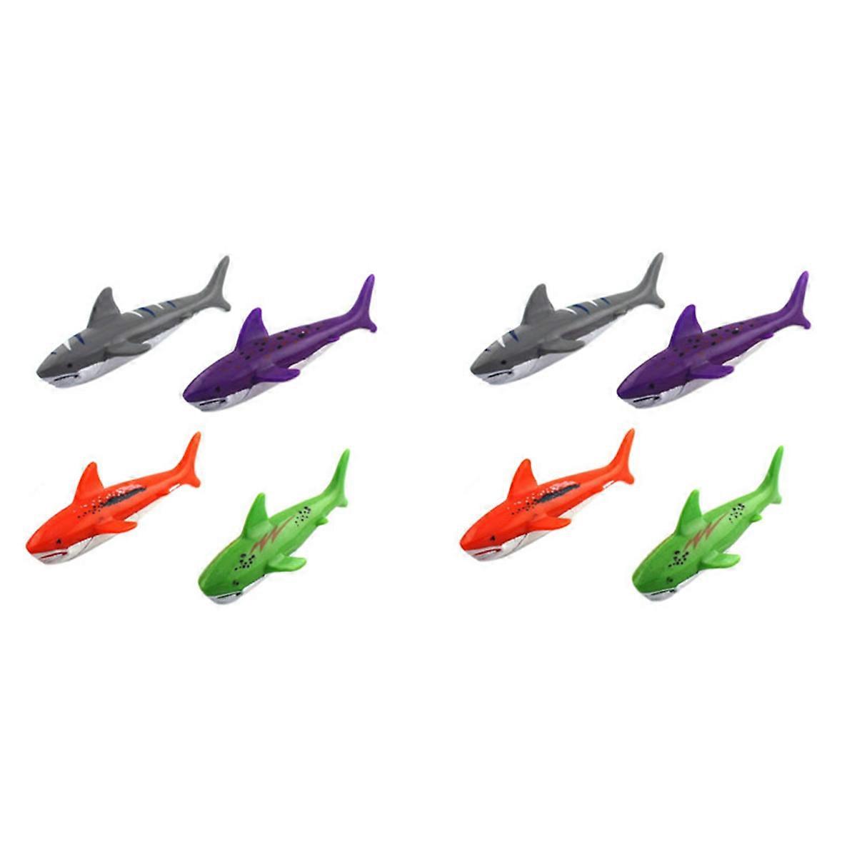 4 PCS Children's Swimming Toy Shape Dive Toy Game Diving Toy