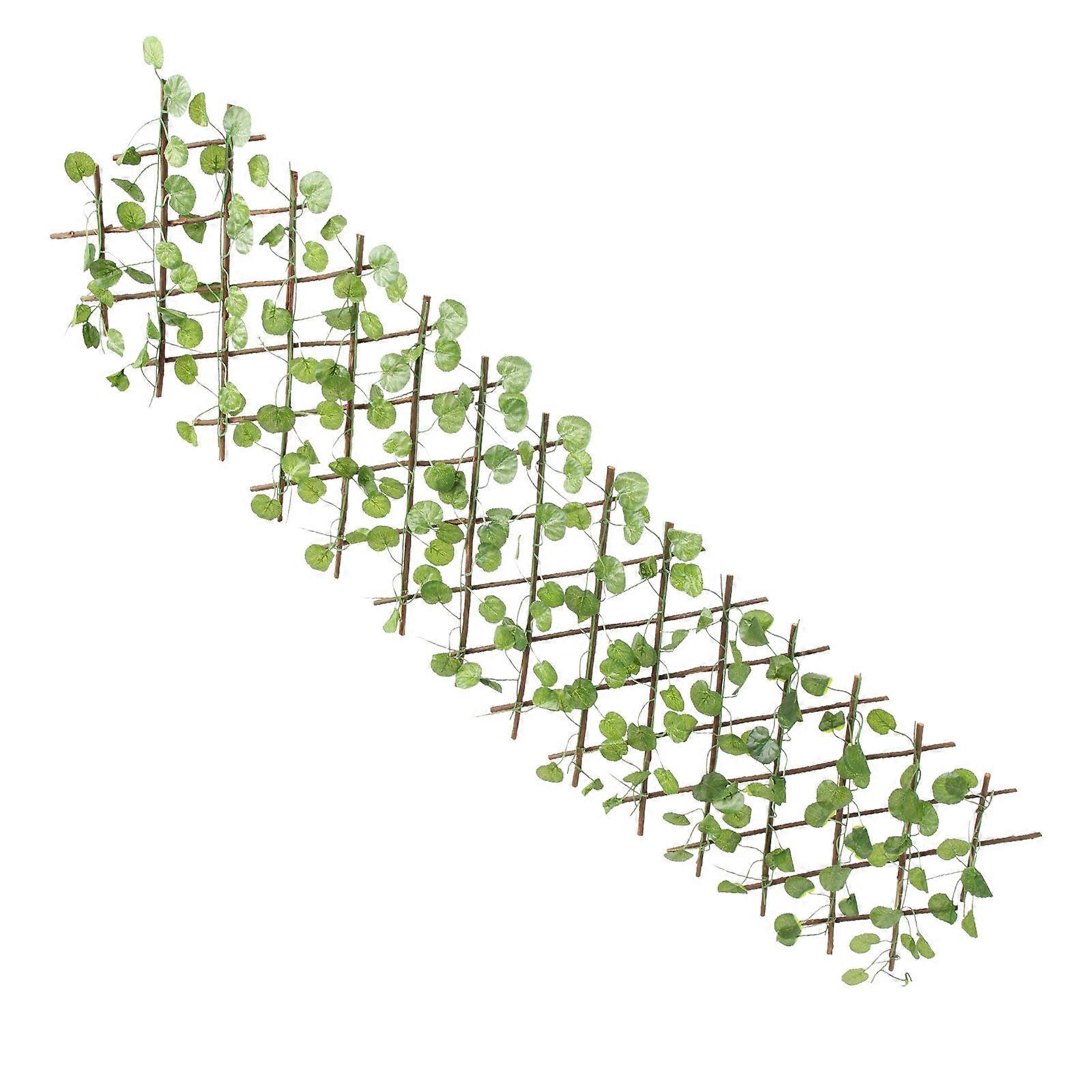 Artificial Leaf Fence Screen Privacy Screen Balcony Green 40X30X2CM Waterproof 1Pack