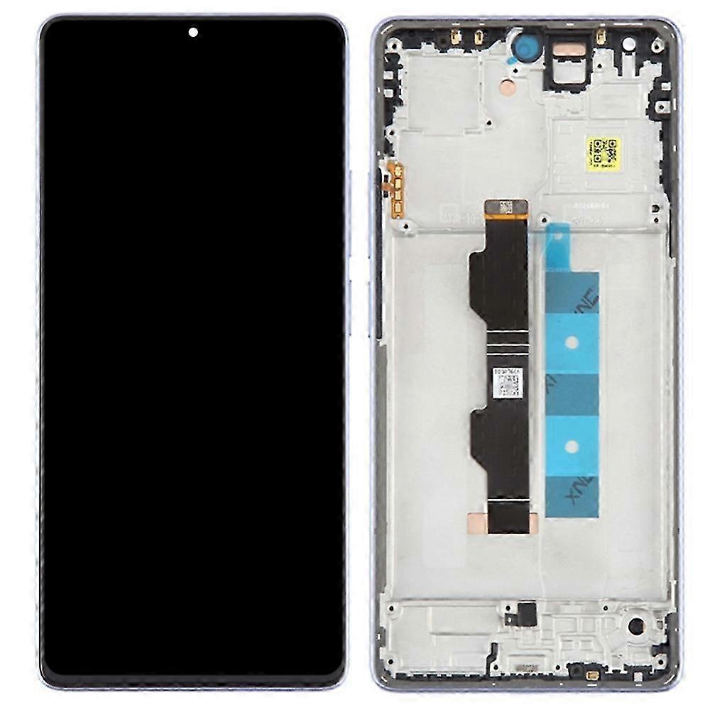 OLED Screen and Digitizer Assembly with Frame for Compatible Brand Redmi Note 13 Pro and Poco M6 Pro 4G