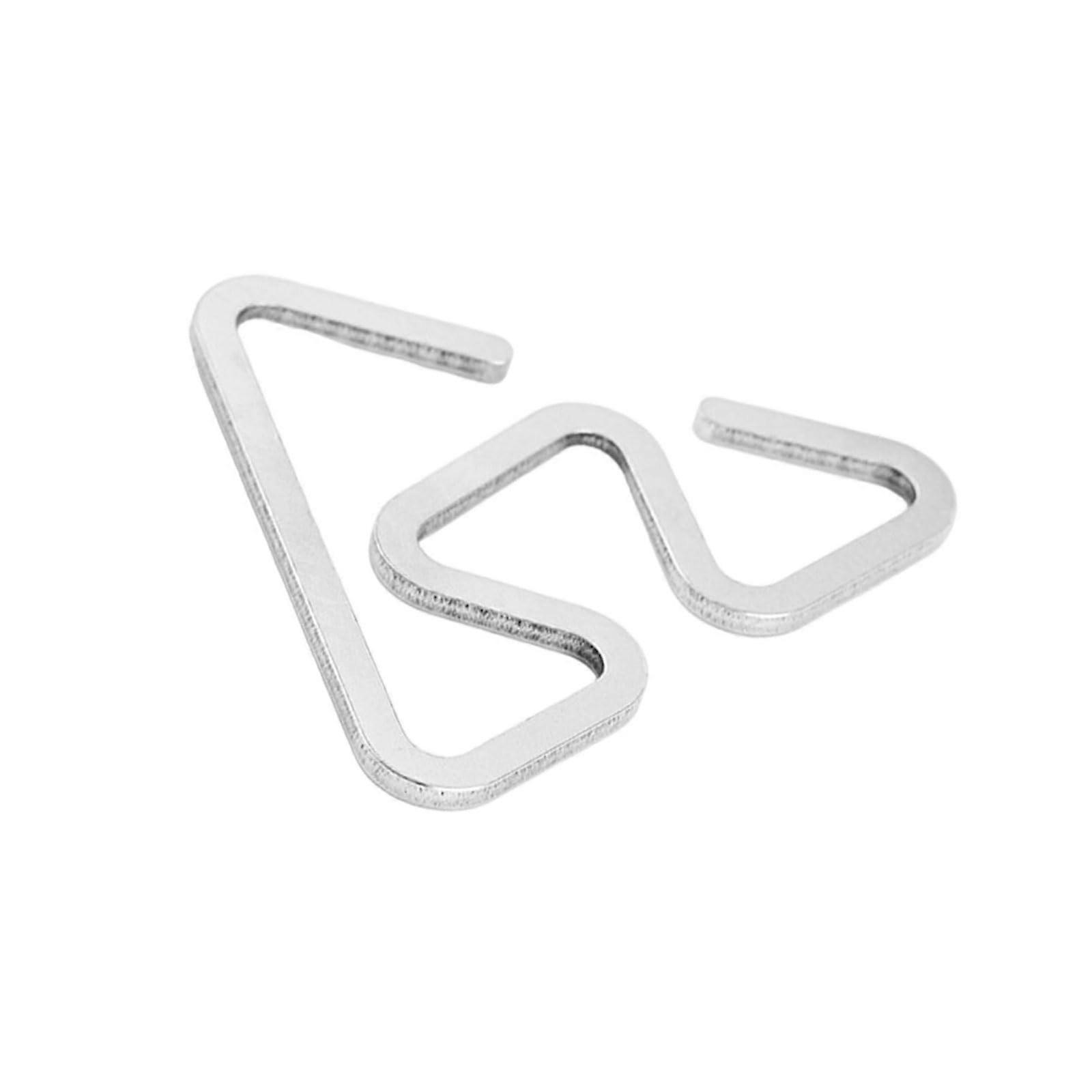 Stainless Steel Hooks for Outdoor Use, Non-Slip, Lightweight Hanging Storage Hooks for Various Small Items