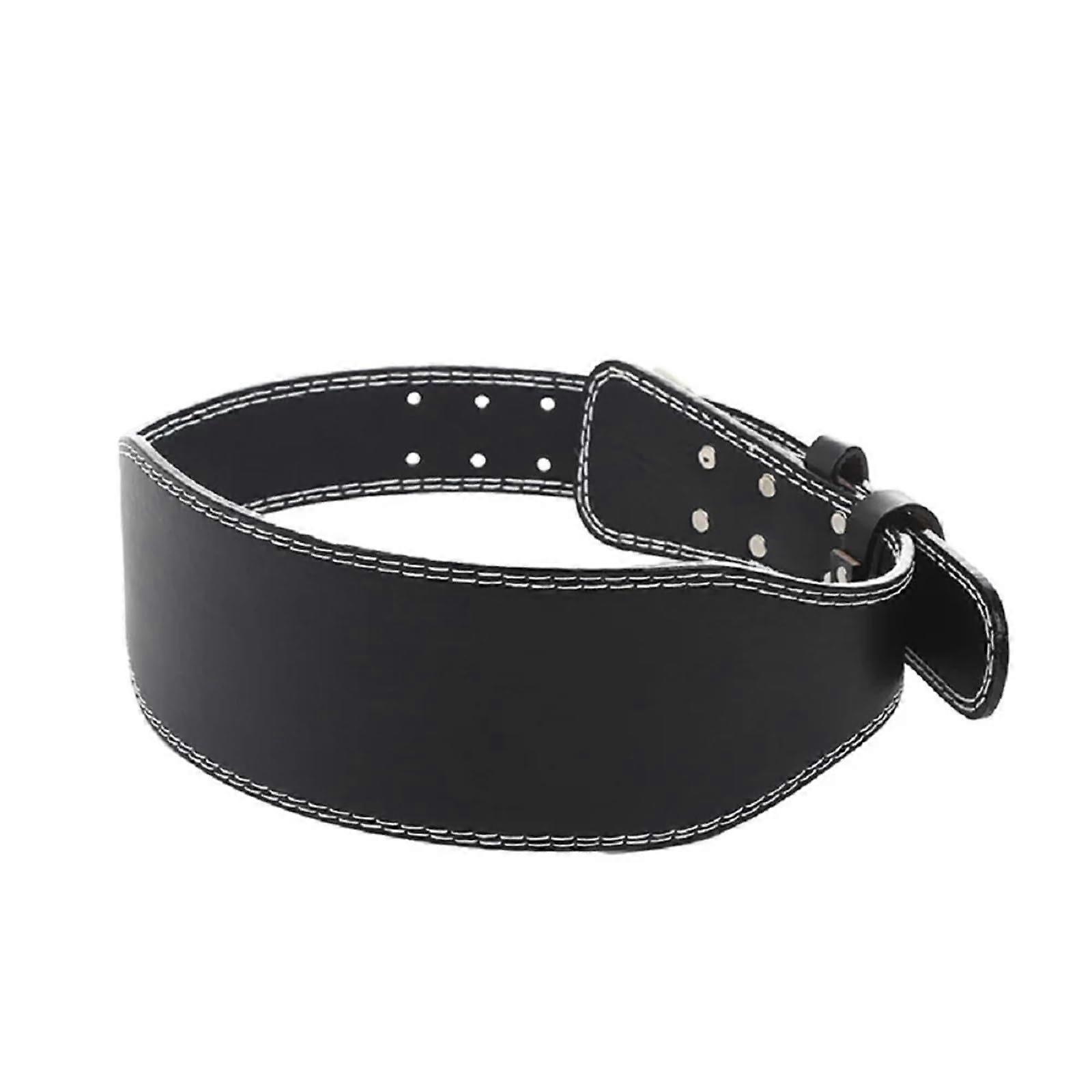 Weight Lifting Belt with Buckle for Squats Dumbbell Training Lumbar Support Black M