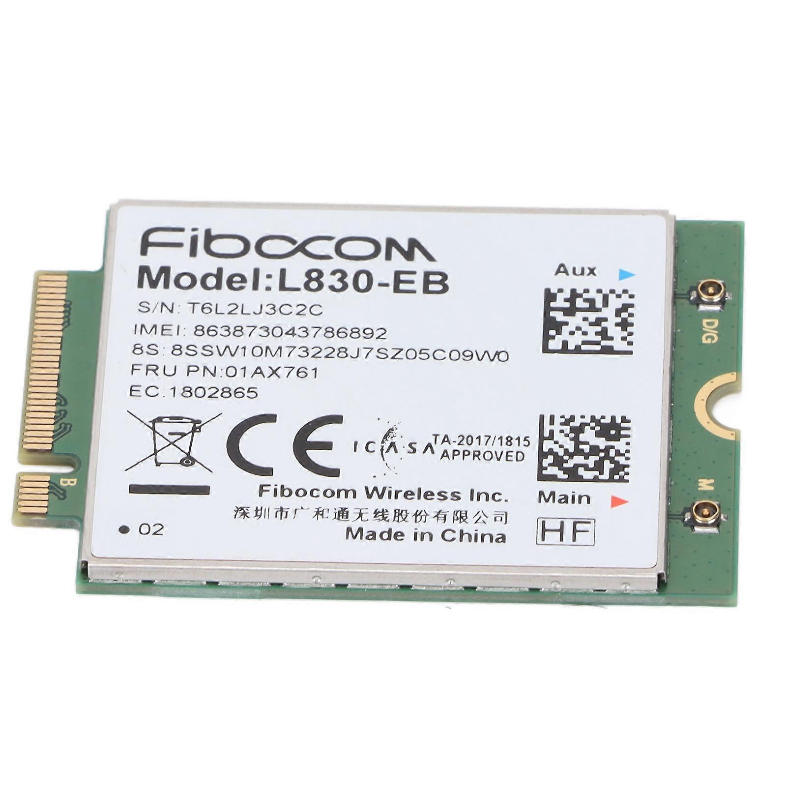 Network Card 4G Module LTE FDD Computer Components for Thinkpad X280 X390 T480 P52S