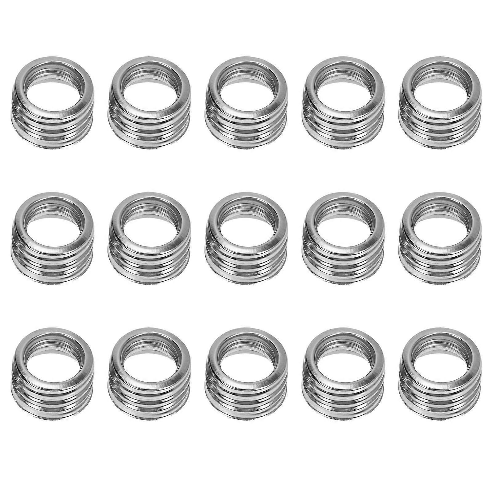 Converter Lamp Holders Light Bulb Adapter Socket Conversion For Garages Silver 3x2.3cm Professional Manufacturing Technology 15Set