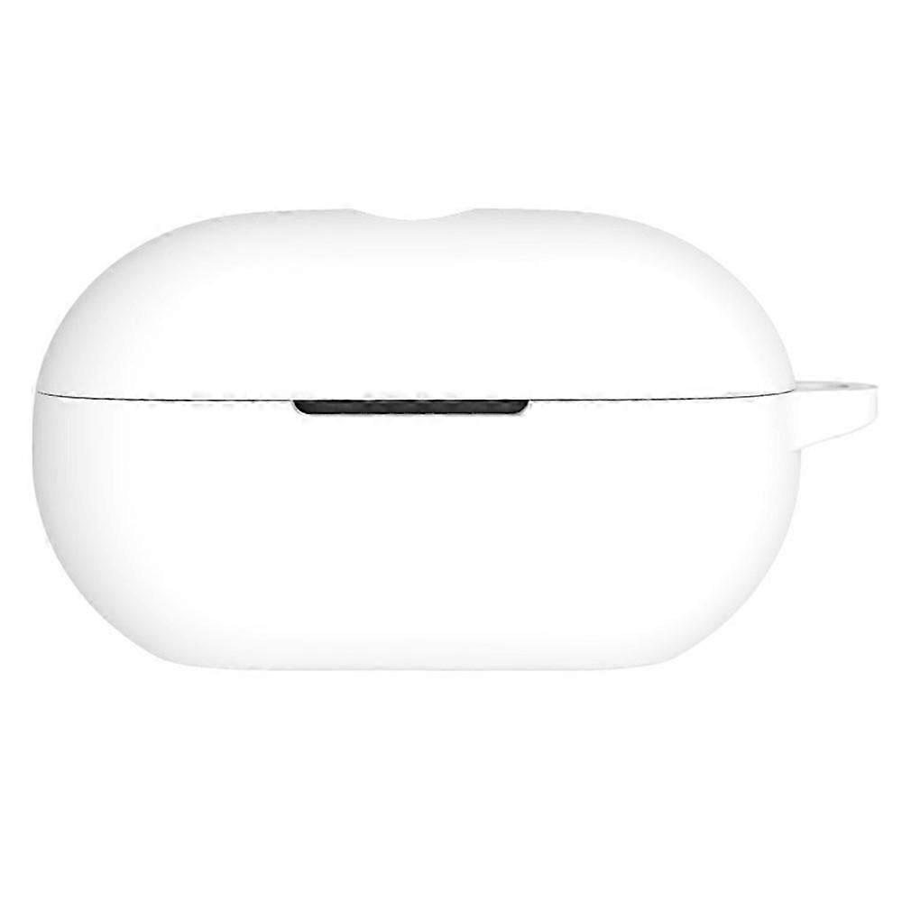For Beats Solo Buds Silicone Case Anti-scratch Bluetooth Headphone Cover with Hanging Buckle