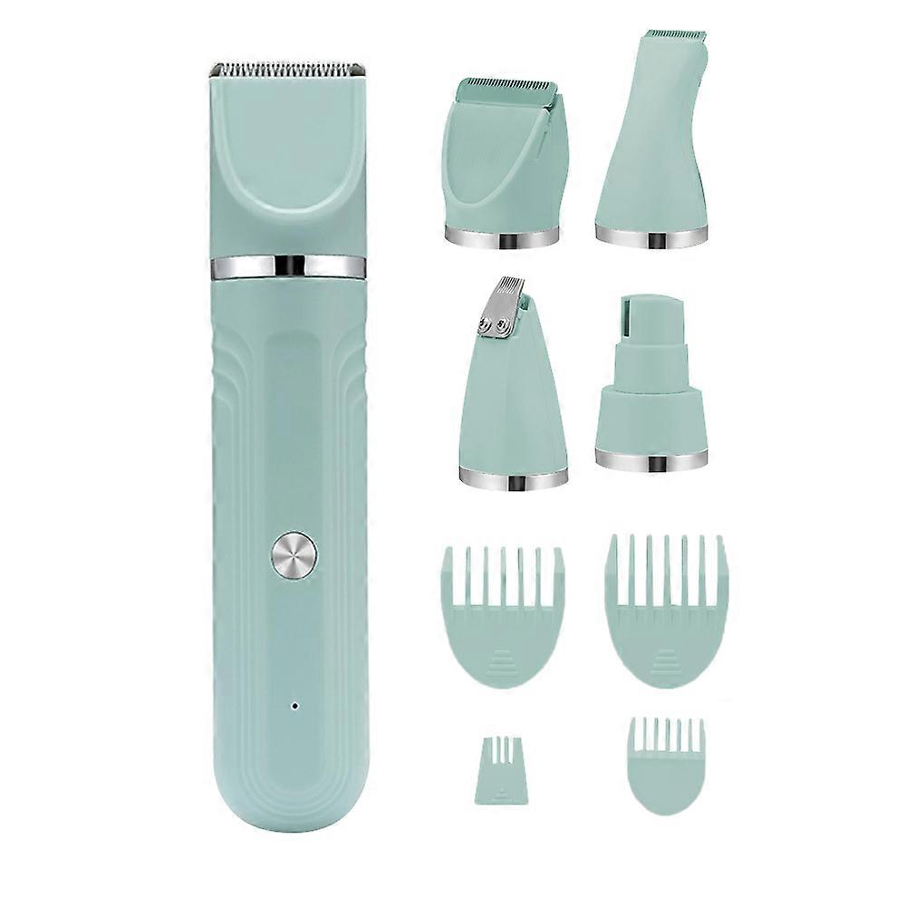 Dog Grooming Kit 4 in 1 Hair Clipper with 4 Blade Heads for Pets