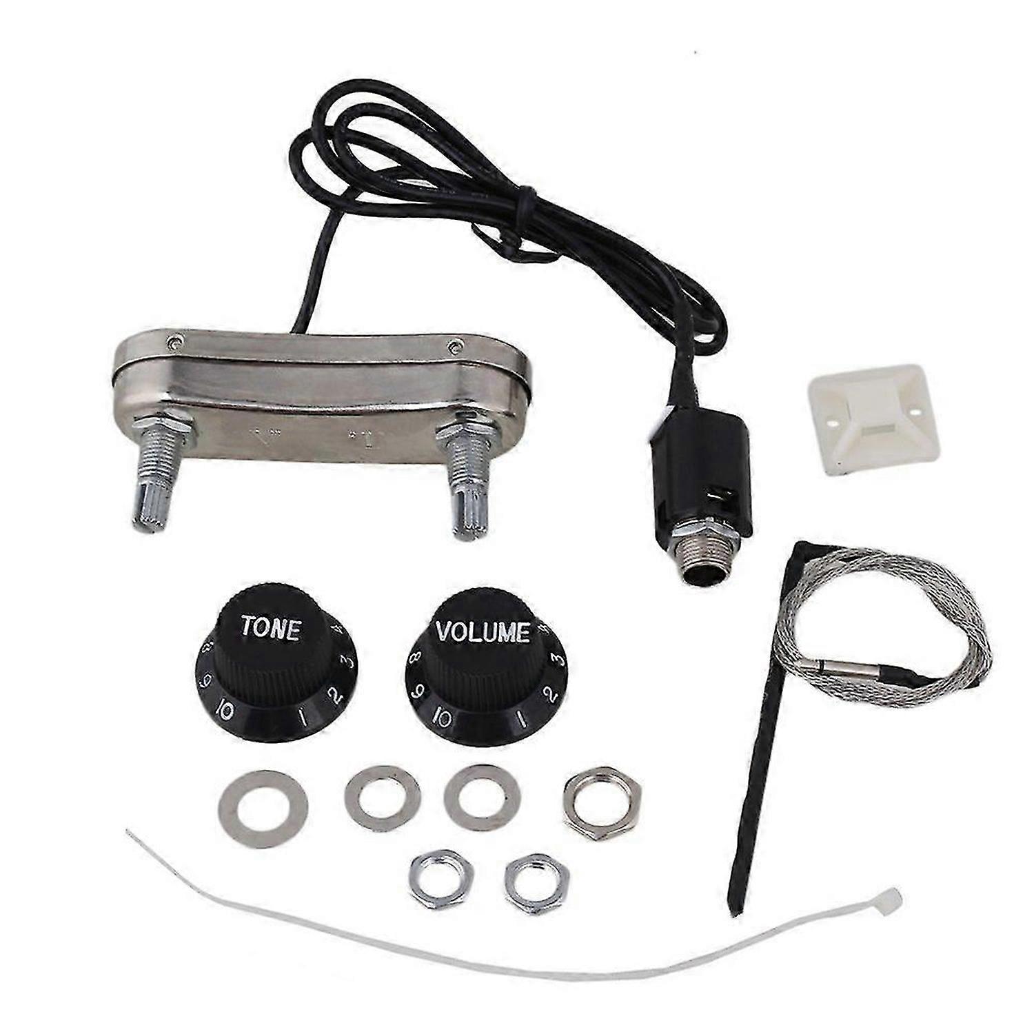 アコースティックギターピックアップピエゾパッシブプリアンプPS700