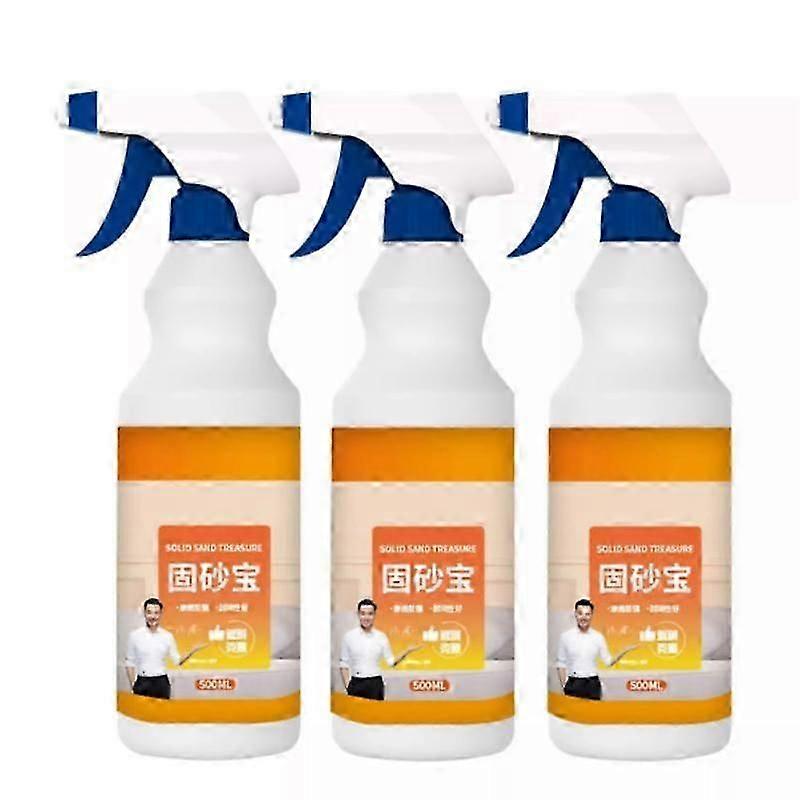 3x Concrete Crack Filler Sand Fixing Agent Wall Protection Spray Anti-Sand Base Surface Reinforcement, Multiuse Invisible Waterproofing Agent