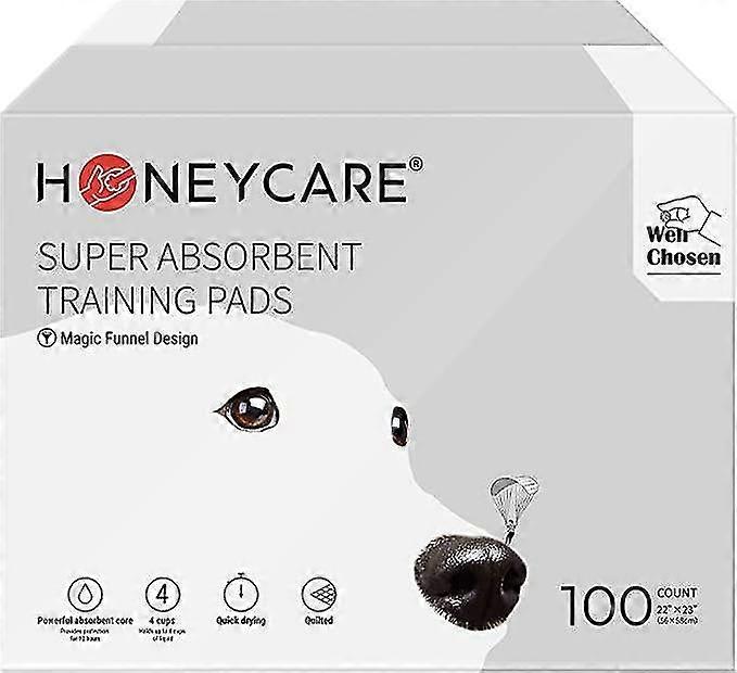 Honey Care All-absorb Dog/puppy Potty Training Pads, 5-layer Leak-proof Ultra Absorb Eliminating Uri