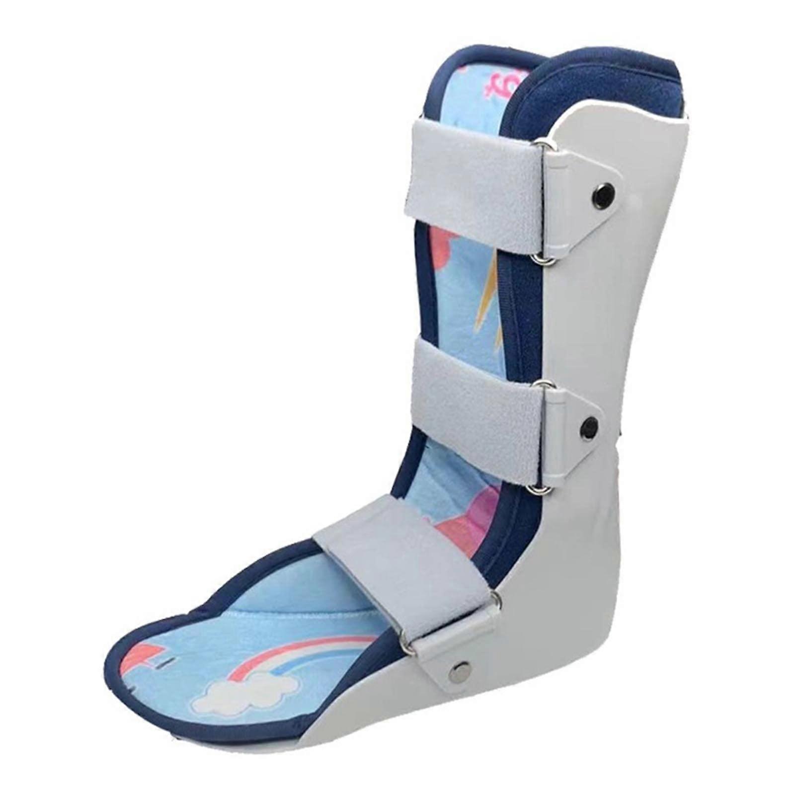 Children's AFO Fall Foot Support for Kids, Left Size Large Ankle Foot Orthosis, Pediatric Night Splint for Walking and Sleeping