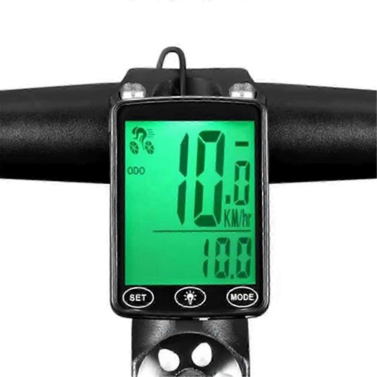 Wireless Bicycle Computer Touch Screen Mountain Bike Speedometer