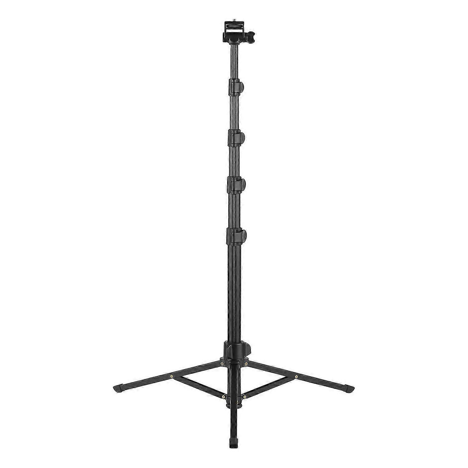 Andoer 168cm/66in 2-in-1 Multifunctional Phone Selfie Stick Tripod 3KG Payload with Phone Holder Action Camera Mount Bracket Remote Shutter for Phone