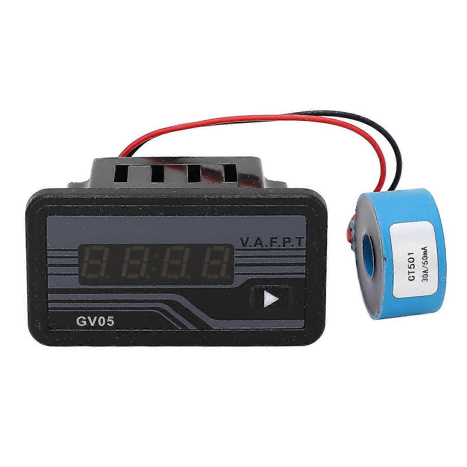 Generator Voltmeter 6 in 1 Multifunctional Meter Current Tester Digital Display 220V