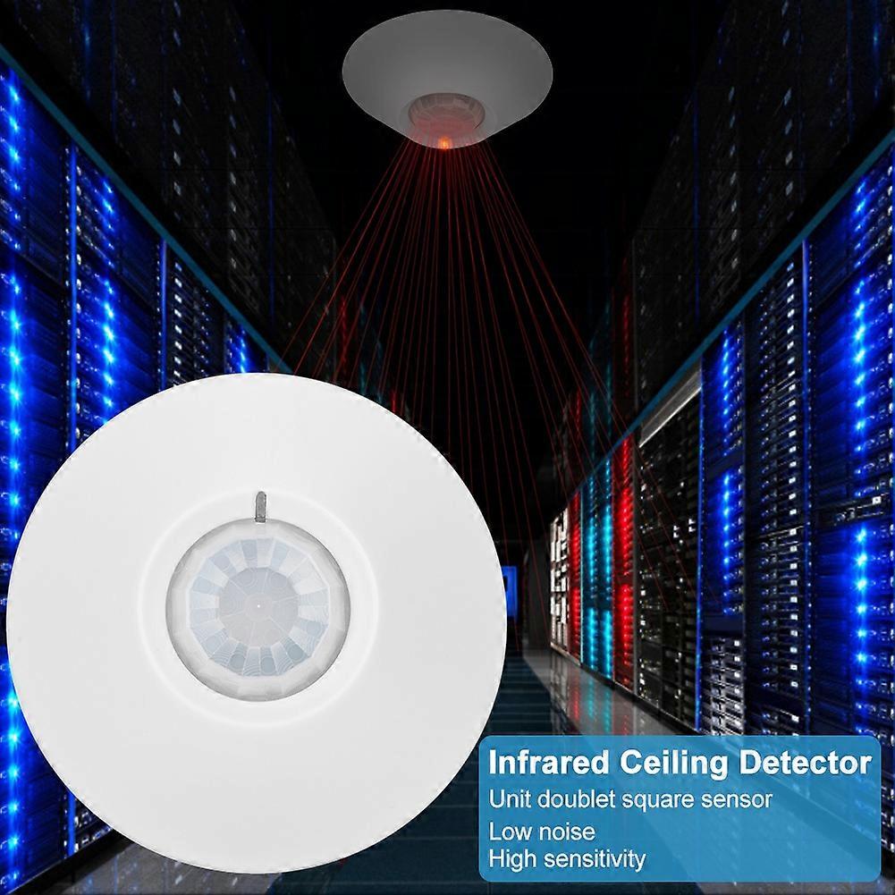 Ceiling Detector Infrared Body Motion Sensor Unit Doublet for Alarm System Normally Open