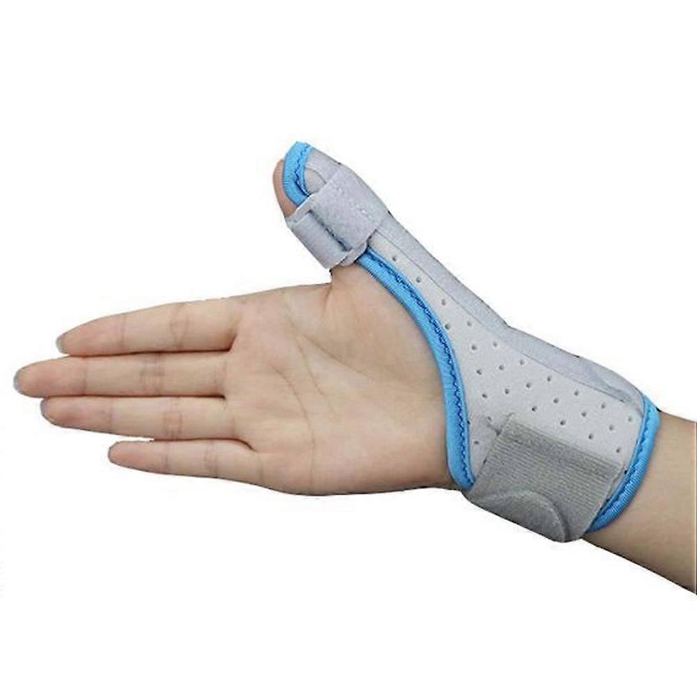 Brace Reversible Wrist Stabilizer Splint for Thumb Trigger Finger Arthritis Tendonitis Sprained and Carpal Tunnel Supporting