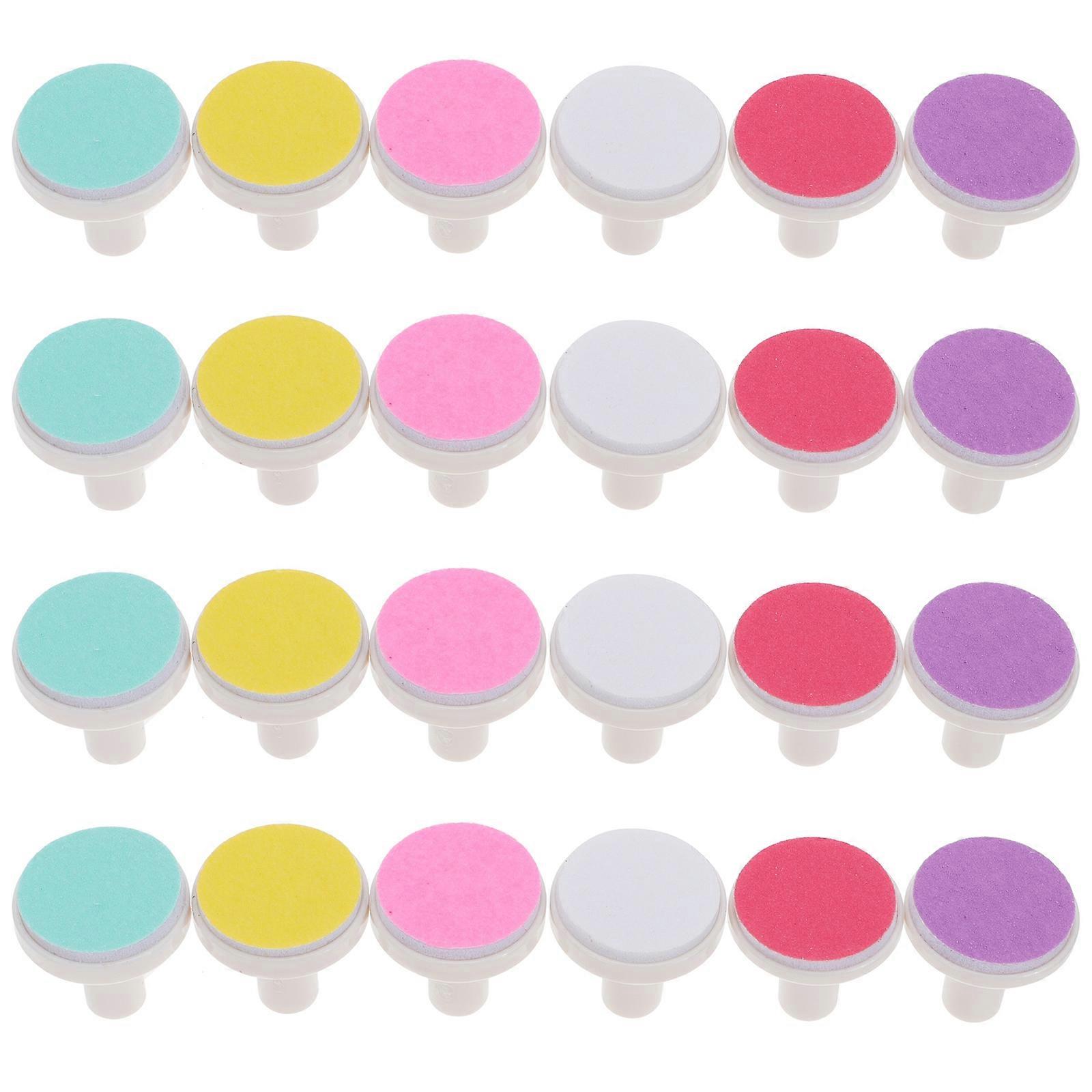 24Pcs Baby Nail File Pads Replacement Electric Grinding Heads
