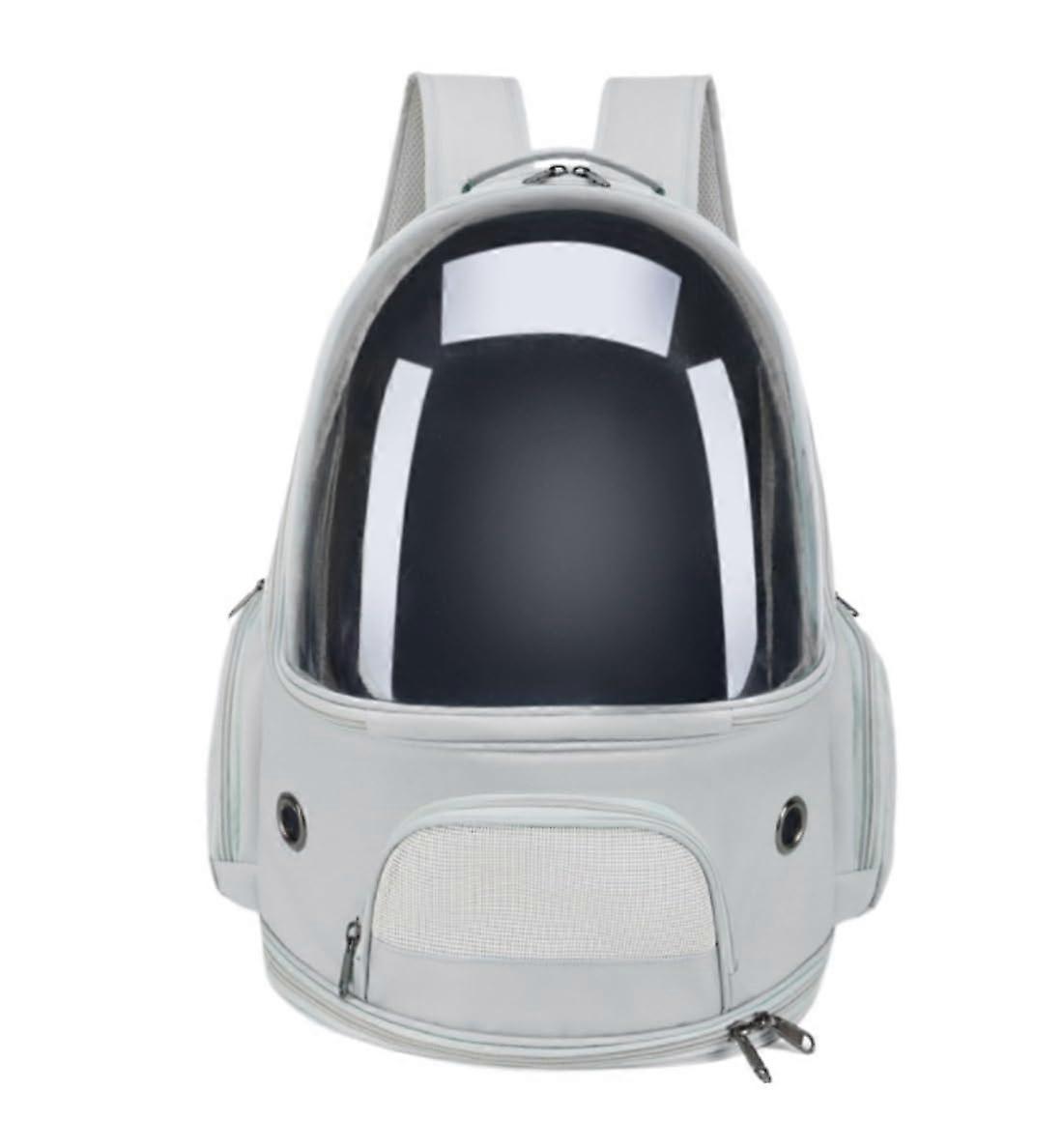 Cat Box Transport Bag - Cat Dog Carrier Backpack with Air Cushion, Space Capsule Design, 35x28x43 cm, Color A
