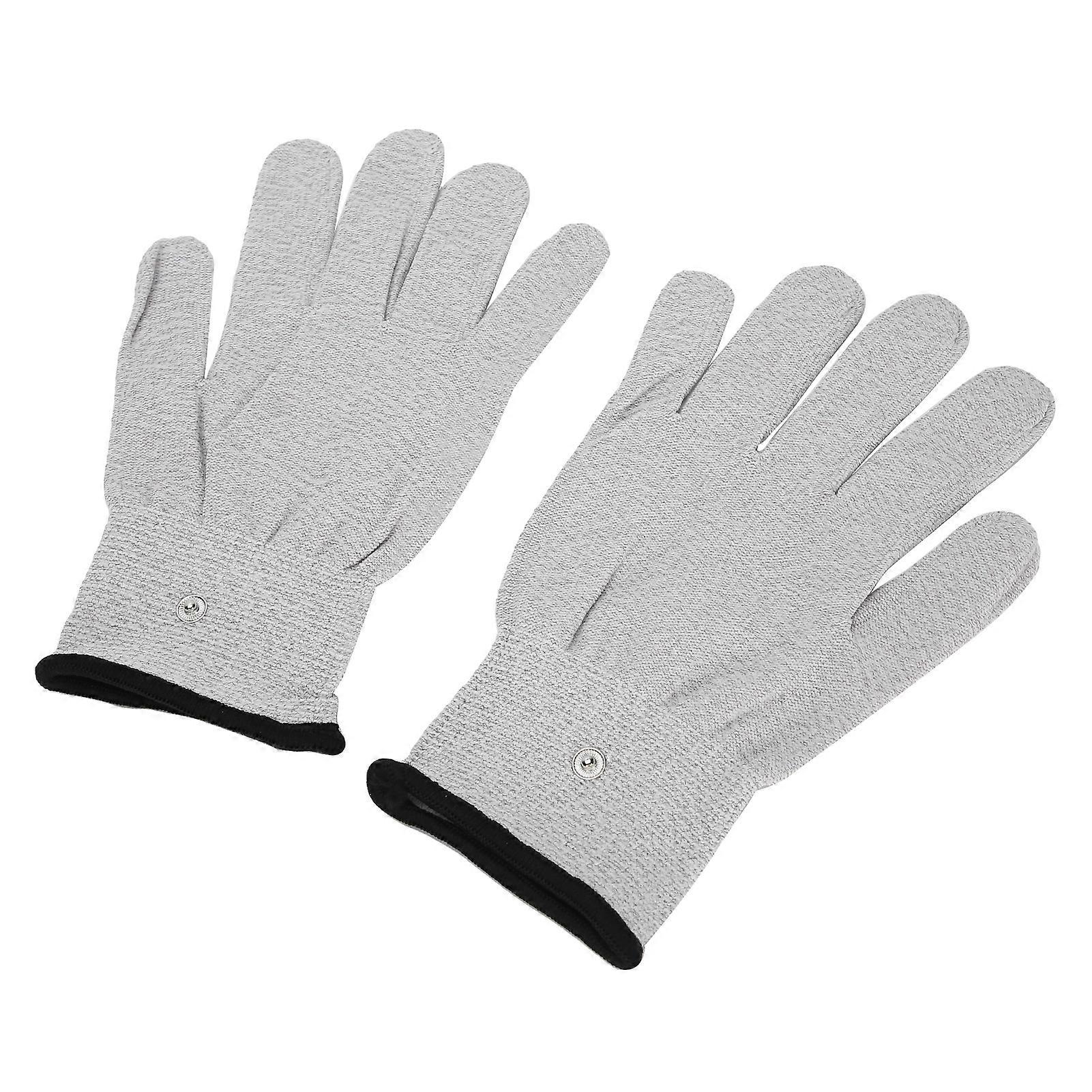 Electrotherapy Massager Conductive Gloves Electrode Gloves for TENS Machine Device
