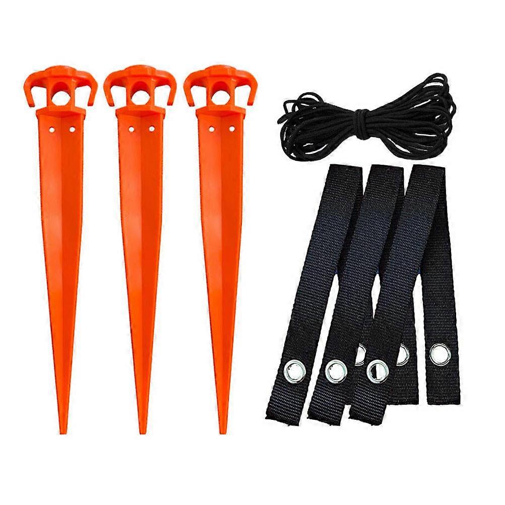 Plant Support Anchor Kit for Garden Saplings Durable & Flexible Tree Stump Support Tool for Young Plants, Easy Installation