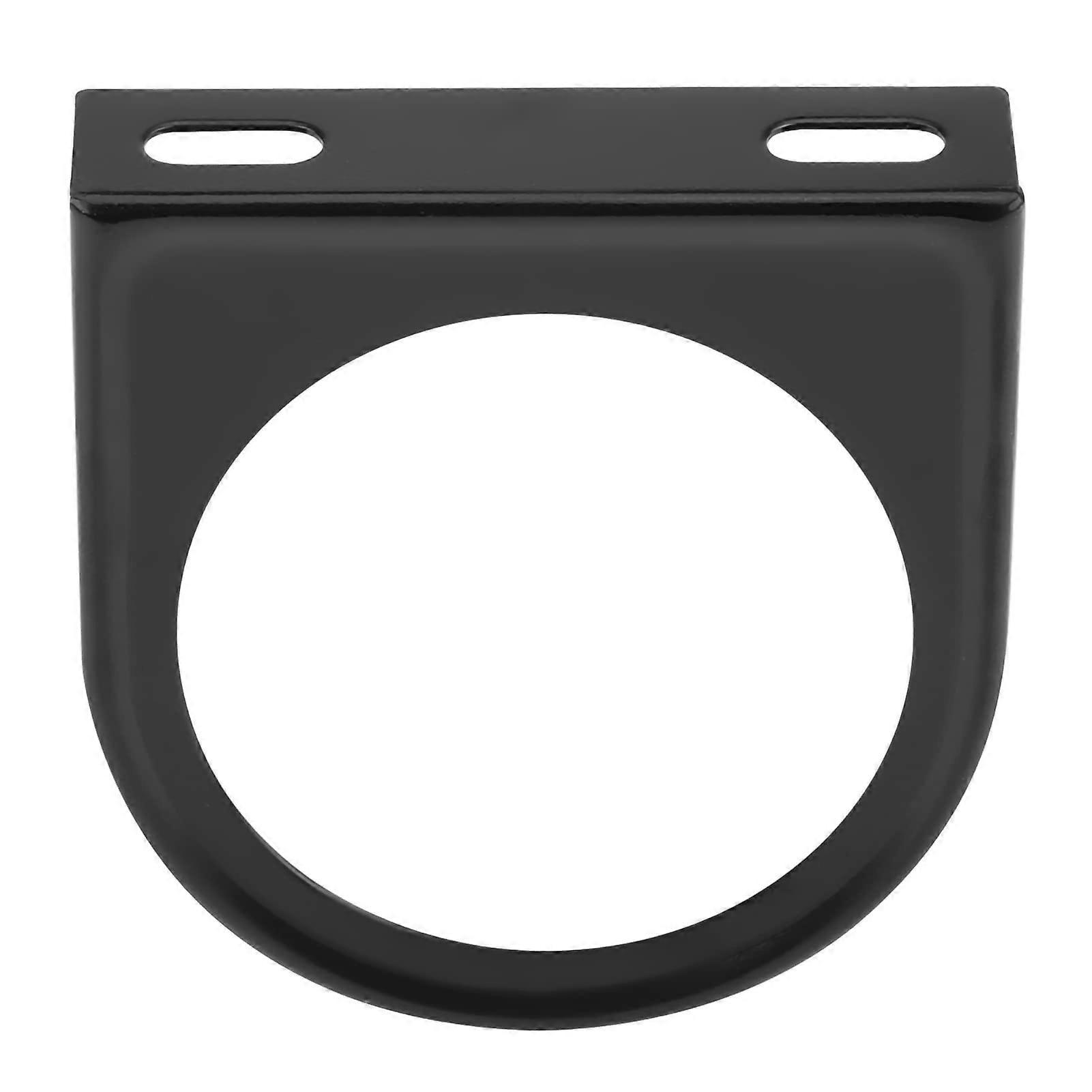 Single Gauge Mounting Plate 52mm 2 Inch High Reliability Universal Single Hole Bracket Pod for Car Truck Black