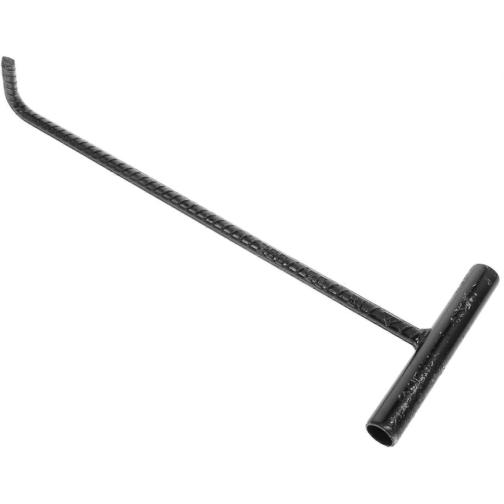 Manhole Cover Hook Multifunctional Hook for and Manhole Covers Stable and Rust Safe Tool for Effortless Lifting of Covers