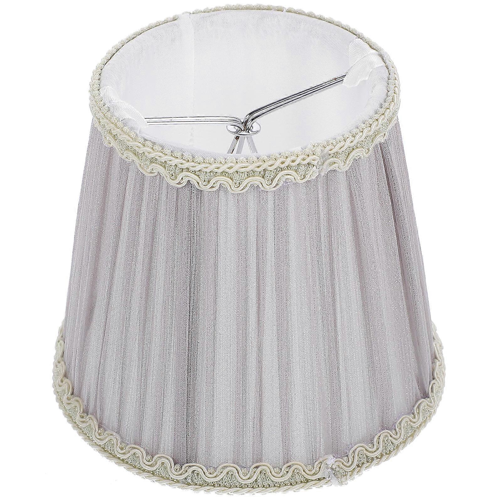 Modern Lamp Shade Fabric Lampshades For Table Lamps Home Decoration Candle Shape 1Set