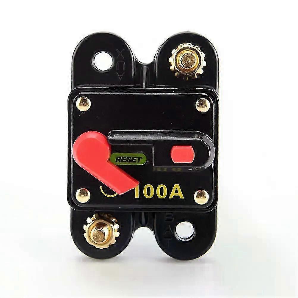 Waterproof 100/150/200A Manual Reset Circuit The The The The The The The The The The The Switch 12V Car SUV Circuit