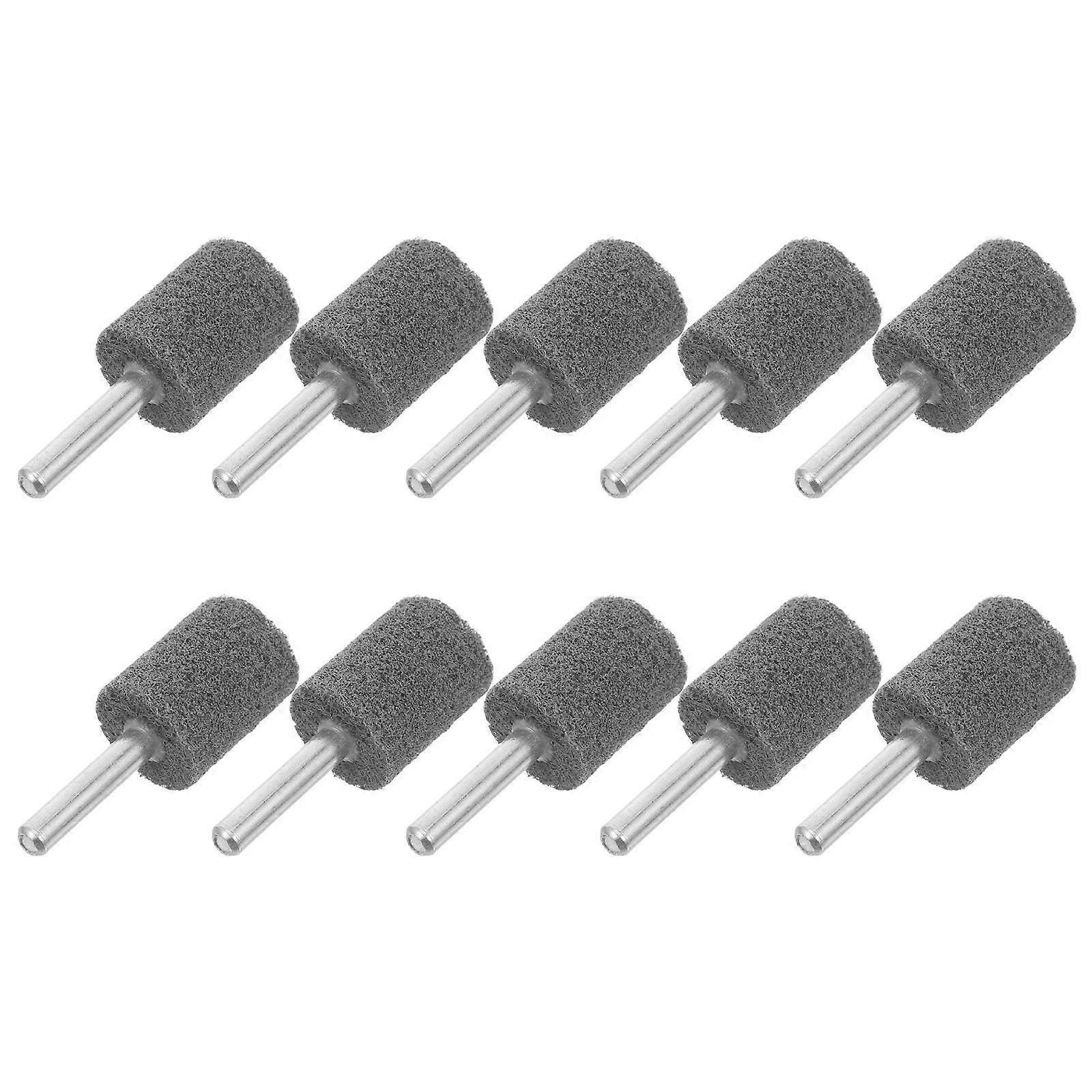 Drill Bit Grinder Mould Finish Grinding Heads 5.30X2.10X2.10cm Deburring Precision Processing 10Pcs