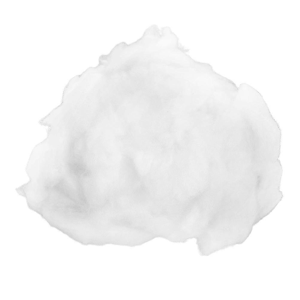 Raindrops 1 Pack Polyester Fiber Fill for Cushions White Cotton Stuffing for Crafts Crochet Plush Toys Pillows and DIY Projects