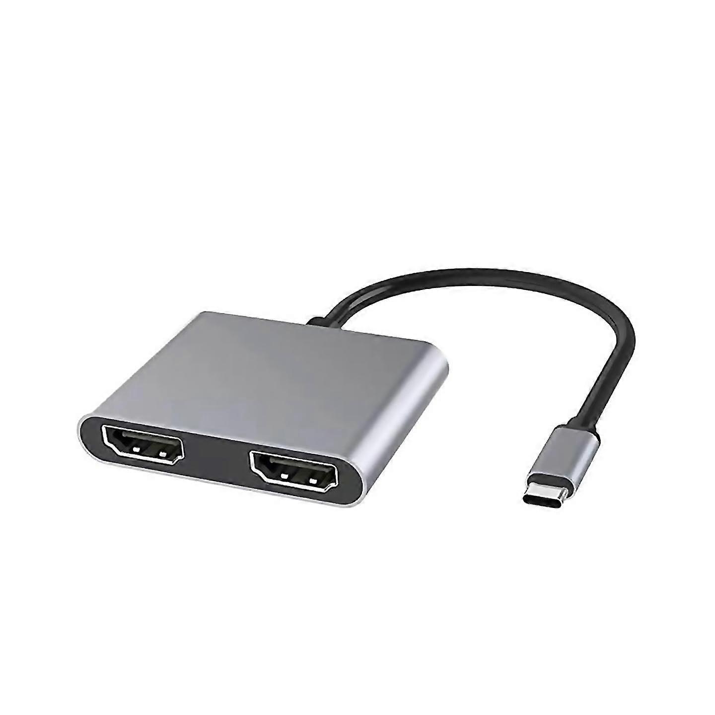 For 4 In 1 Type C To Dual -compatible Extend Splitter Pd Usb Hub