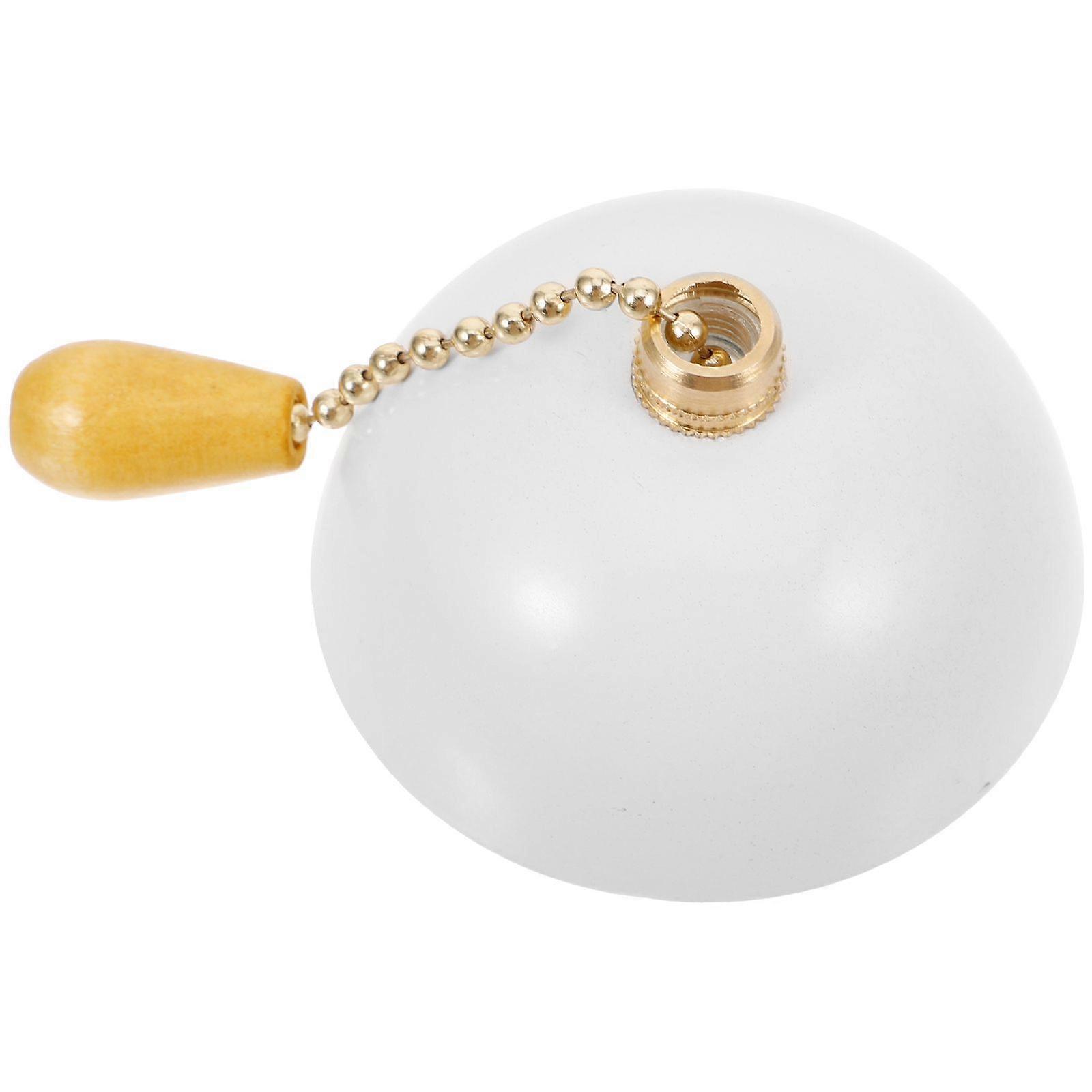 Ceiling Fan Pull Chain Extension Light Fixture Pull Chain Semicircle Ornament for Wall Lamp