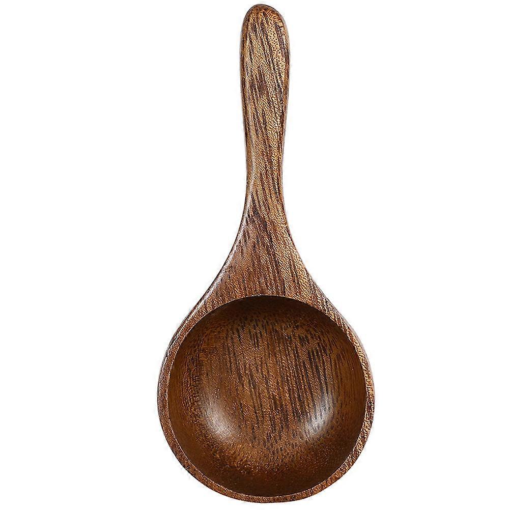 Wooden Coffee Scoop for Home Use with Reasonable Handle Design and Multi Color 6.5 x 1.8 Inches
