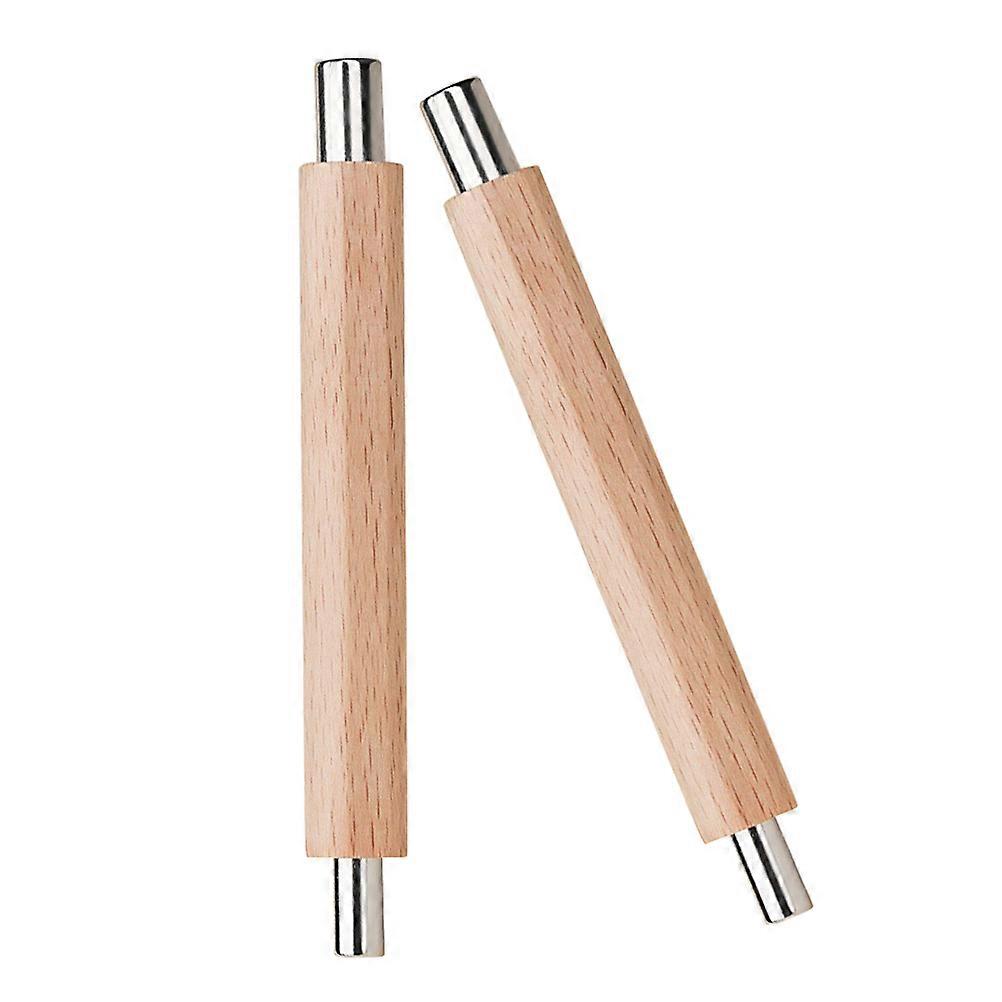 Professional Manicure Set Magnetic Application Salon Use Wood Material 1Pair