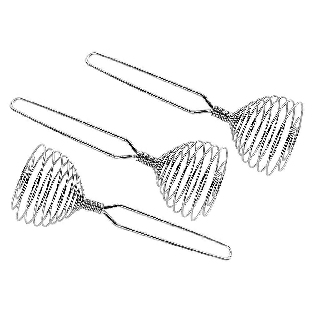 Stainless Steel Egg Whisk for Cooking and Baking with Ergonomic Handle Silver