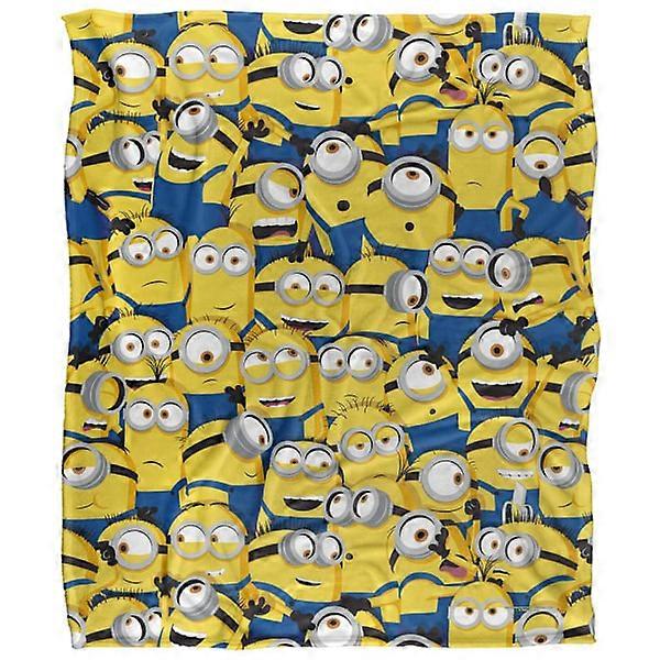 Minions Groupe Photo Couverture Taille Unique Taille Blanc Blanc Taille Unique