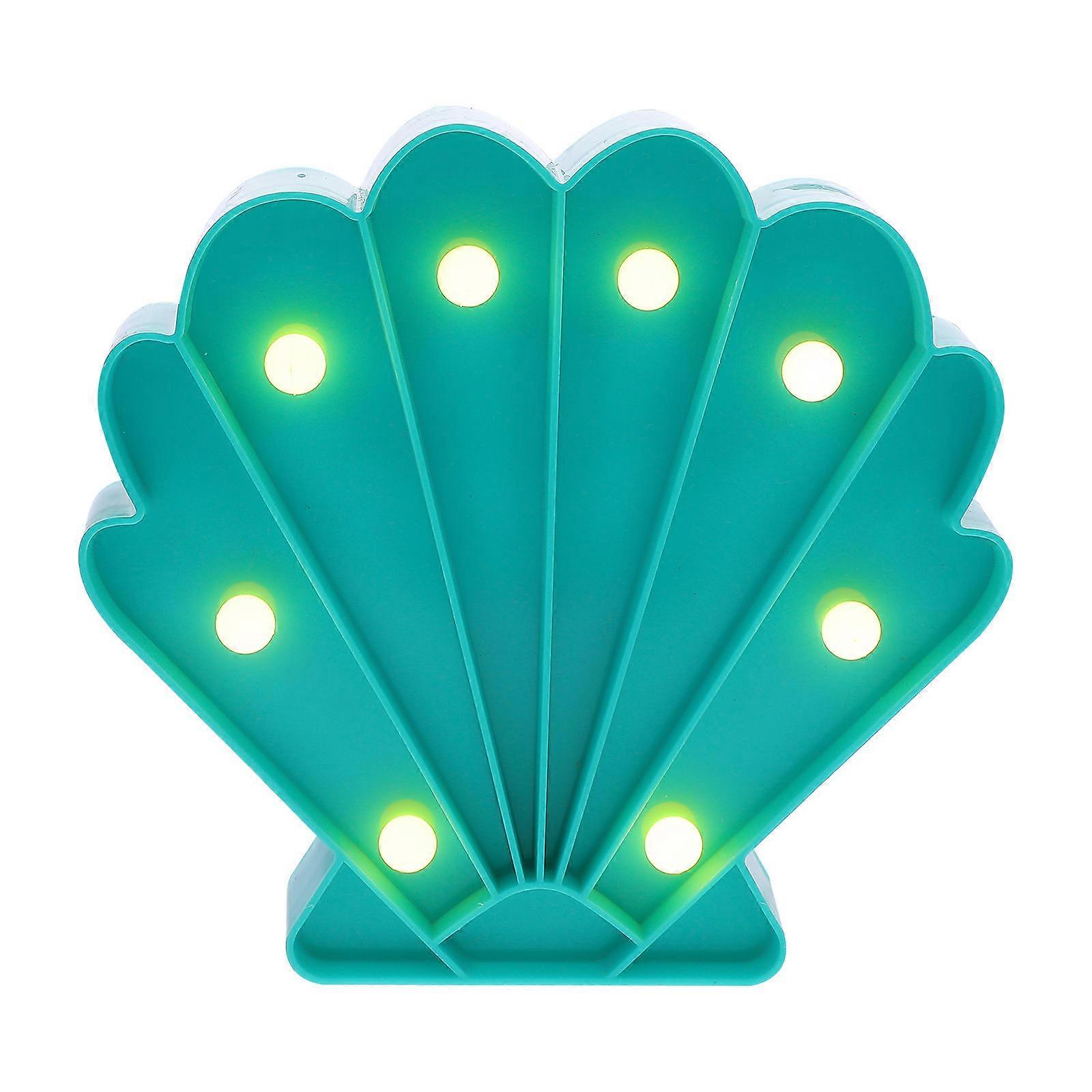 Seashell Night Lamp LED Decorative Light for Home Use Battery Powered