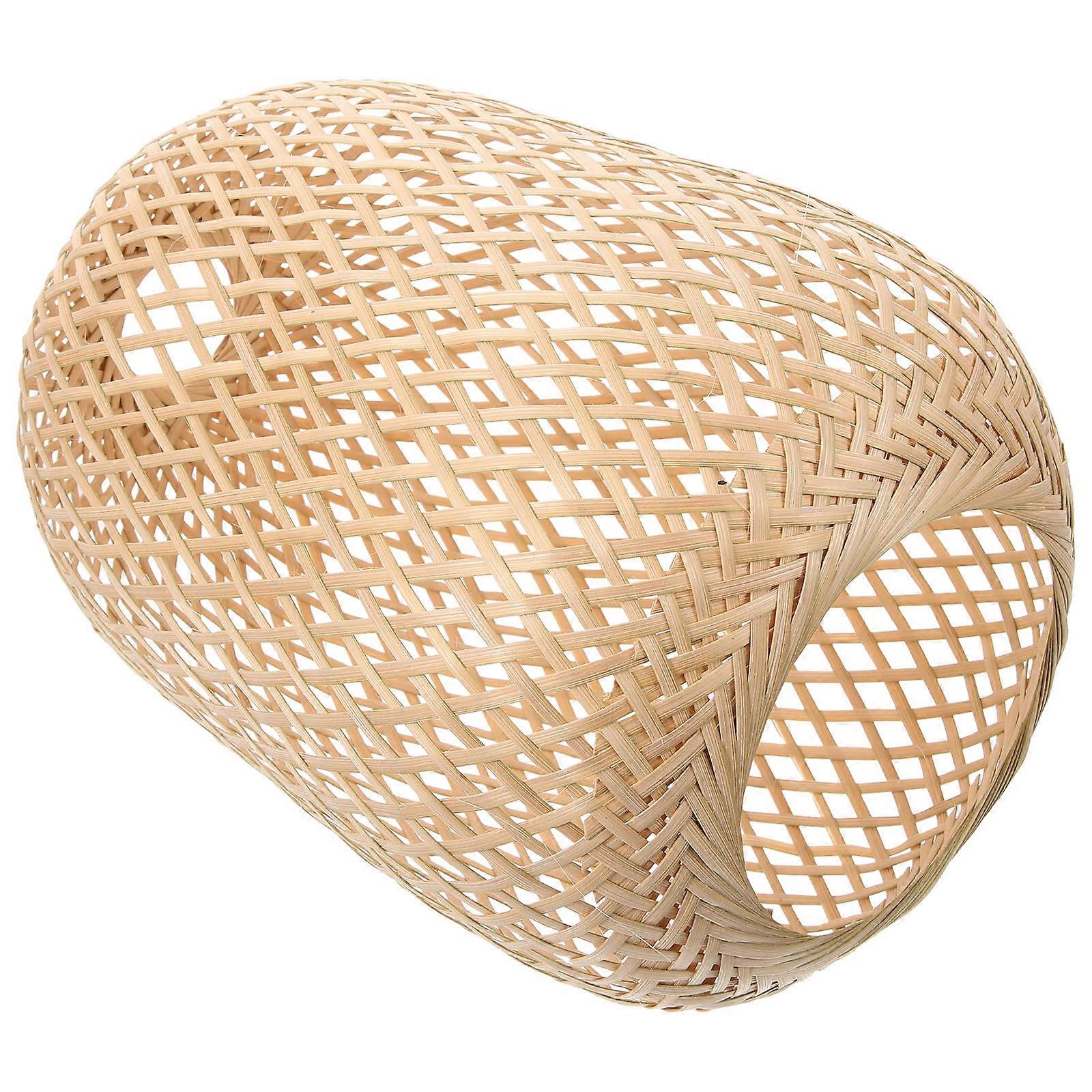 It looks like you're referencing a product listing for a **Rustic Bamboo Woven Pendant Lamp Shade**. Here's a more complete and professional version