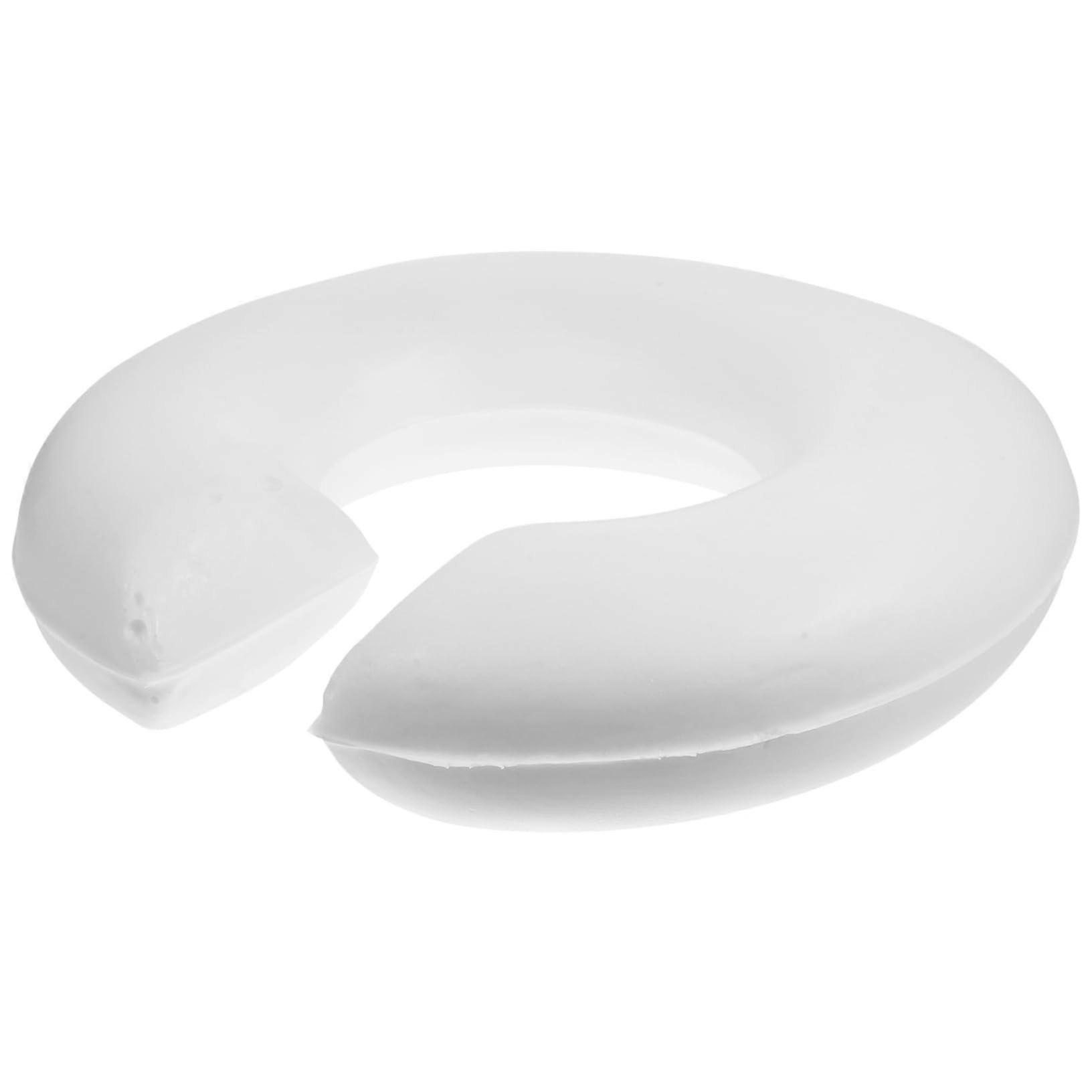 U-Hole Face Cushion Seat Cushion for Salon, Memory Foam Neck Pillow, White Face Down Sleeping Pillow, Ergonomic Design