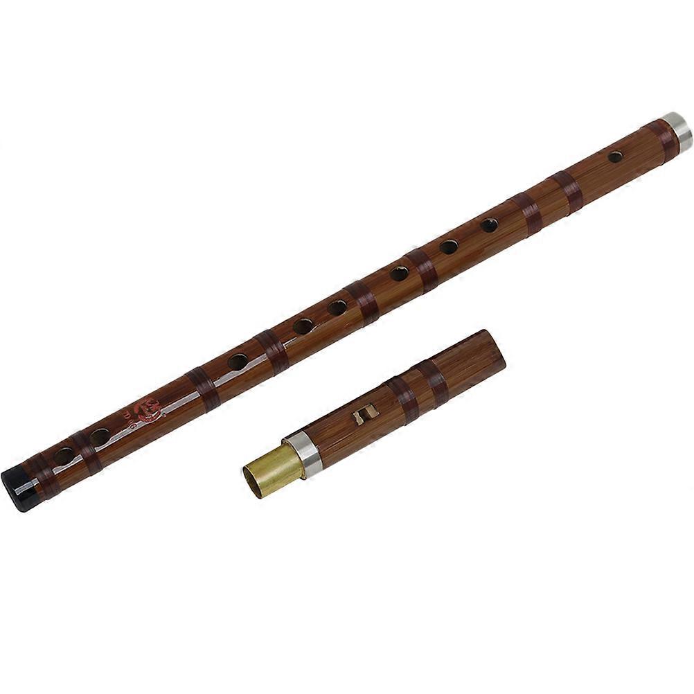 Beginner Student Flute Dizi Traditional Chinese Flute Musical Instrument For Performance 43.5x2.2x2.2cm 1Set