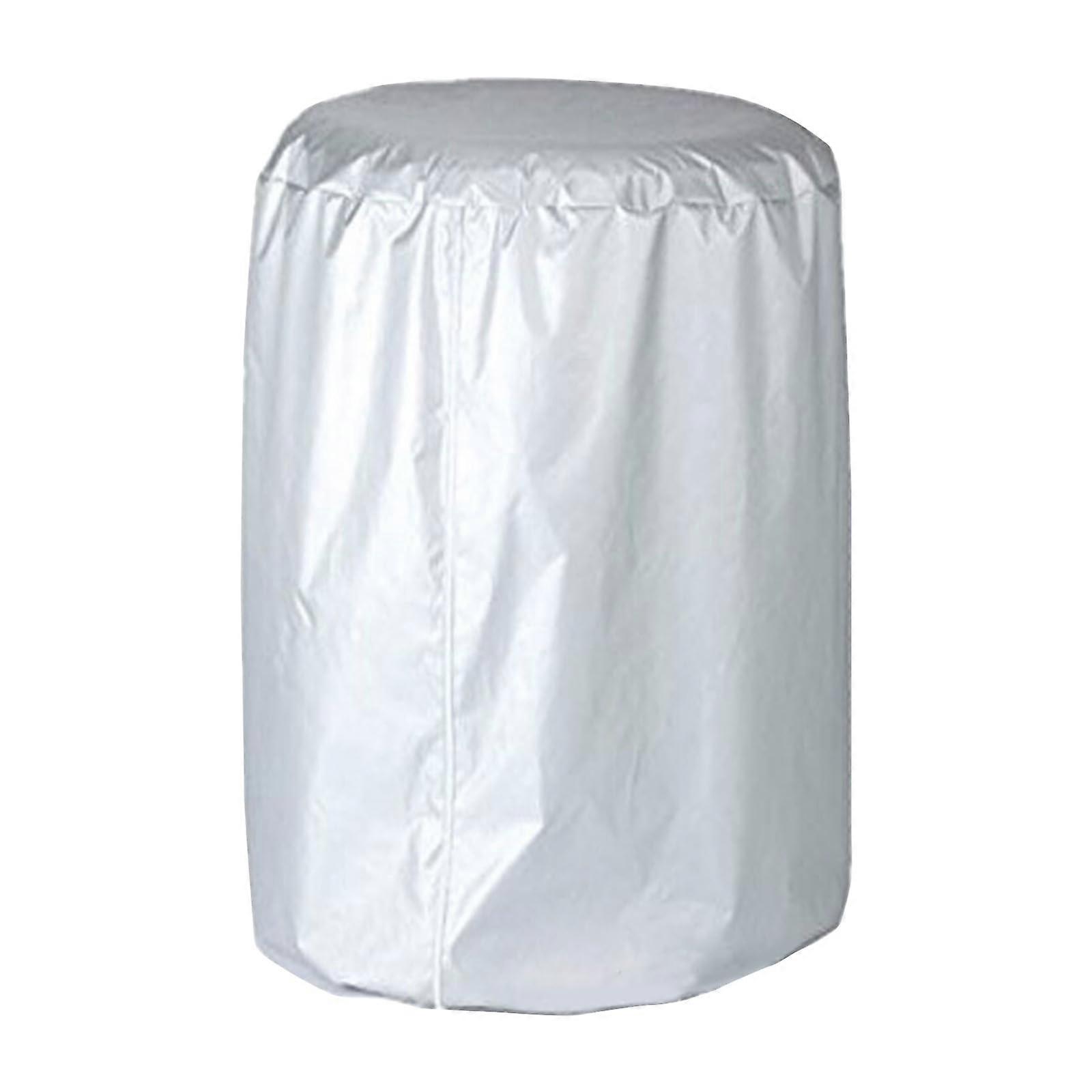 Tire Protective Spare Tyre Bag for Large Wheels, 73x110CM, Holds Up to 4 Tires, Silver Color, Heavy-Duty Material