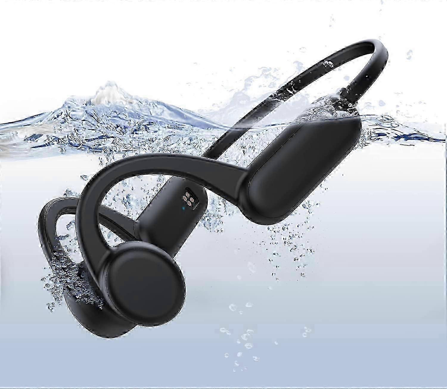 Open-style Bluetooth earbuds, Bluetooth 5.0, 32G memory, IPX7 waterproof