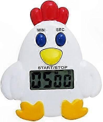 Digital Kitchen Timer with Alarm, Chicken-Shaped Cooking Reminder for Home Use Countdown Device