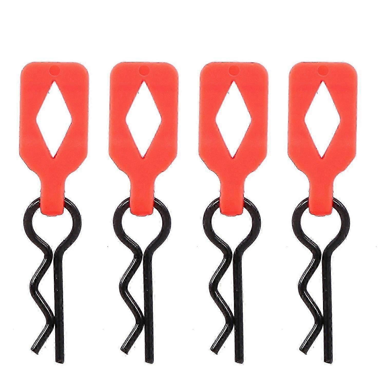 4PCS RC Shell Body Clips Suitable for Various Brands like HSP, Redcat, RC4WD, Tamiya, and Axial SCX10 D90 HPI 1/10 RC Car Pins