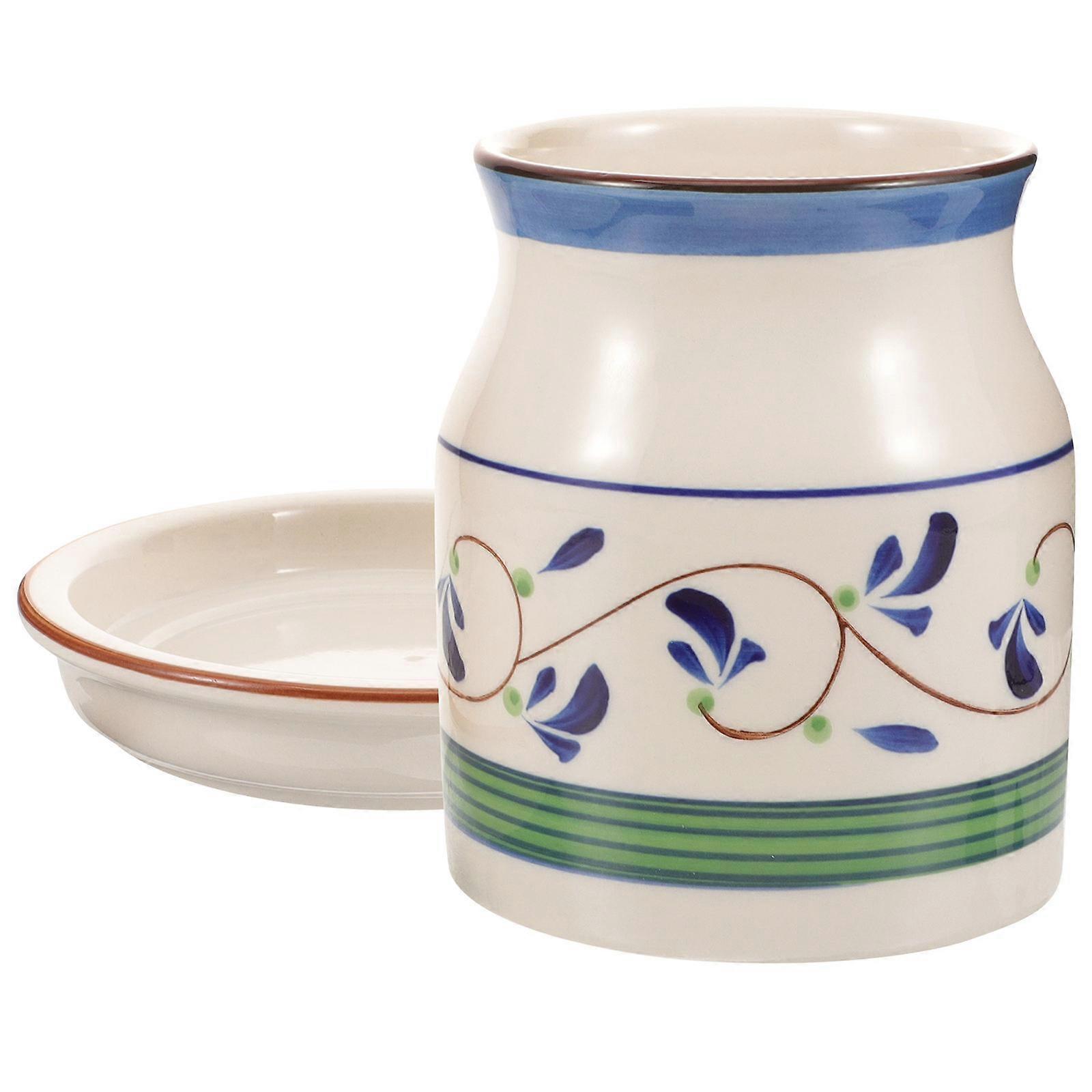 Here's a refined and product description for your **Ceramic Tableware Draining Holder**:
### 🍽️ **Ceramic Tableware Draining Holder – Stylish &