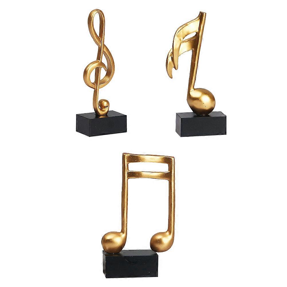 Note Adornment Resin Craft Decor Office Decoration Nordic Minimalist Style 3Pcs