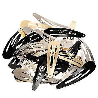 Pinzas de pelo de metal para mujeres y niñas - Barrettes duraderas para cabello fino
