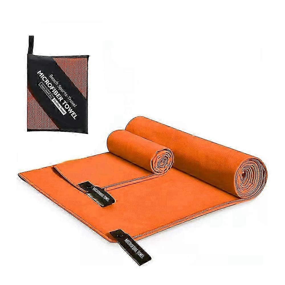 Microfiber Bath Towels & Hand Face Towels - Ultra Absorbent & Soft Quick-Dry Towels for Home, Gym, and Travel Use
