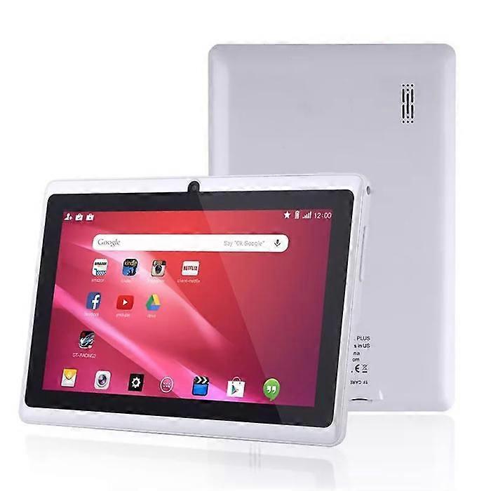 7'' Touch Tablet Android 6.0 HD Dual Camera 32 GB White YONIS