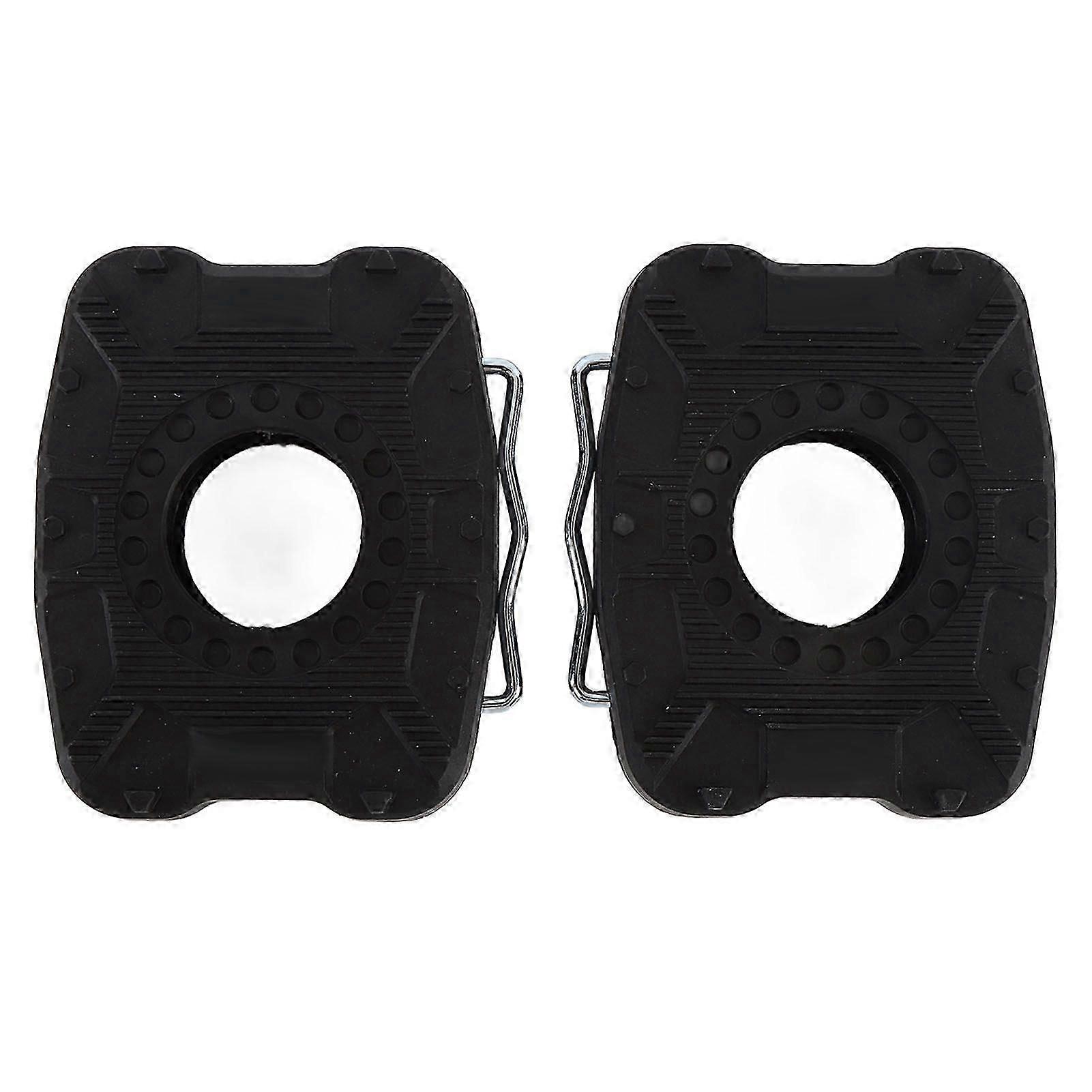 1 Pair Cycle Pedal Adapter Nylon Alloy Anti Slip Cycle Pedal Flat Support Converter for Road Cycle)