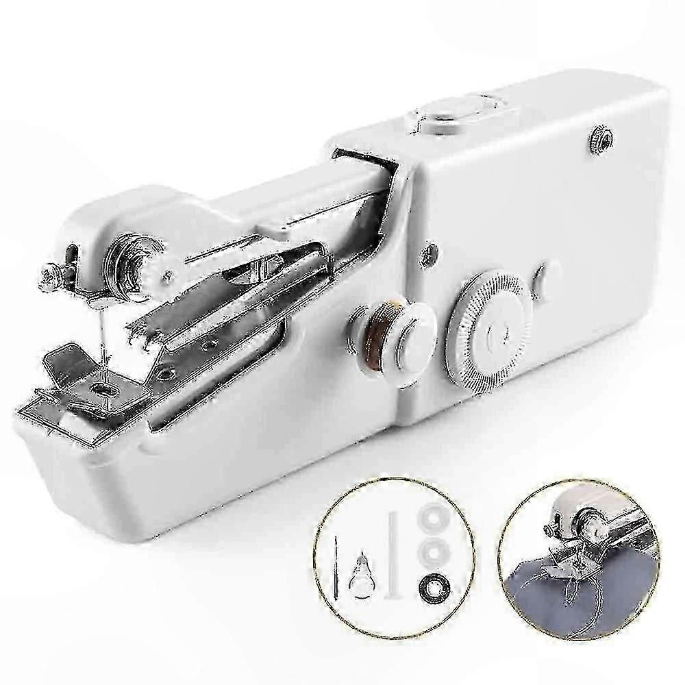 Portable Mini Sewing Machine for Quick and Easy Clothing Repairs